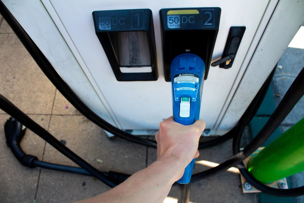 CHAdeMO charging station