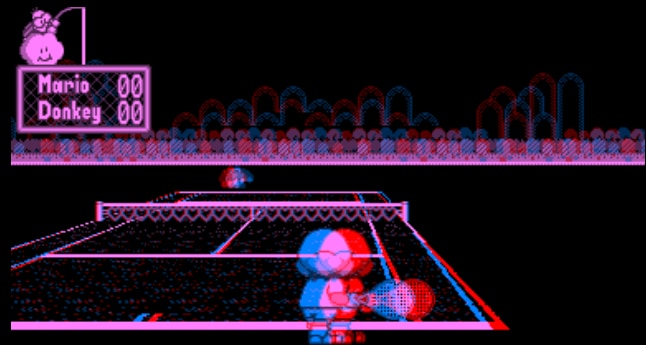 Virtual Boy Mario Tennis